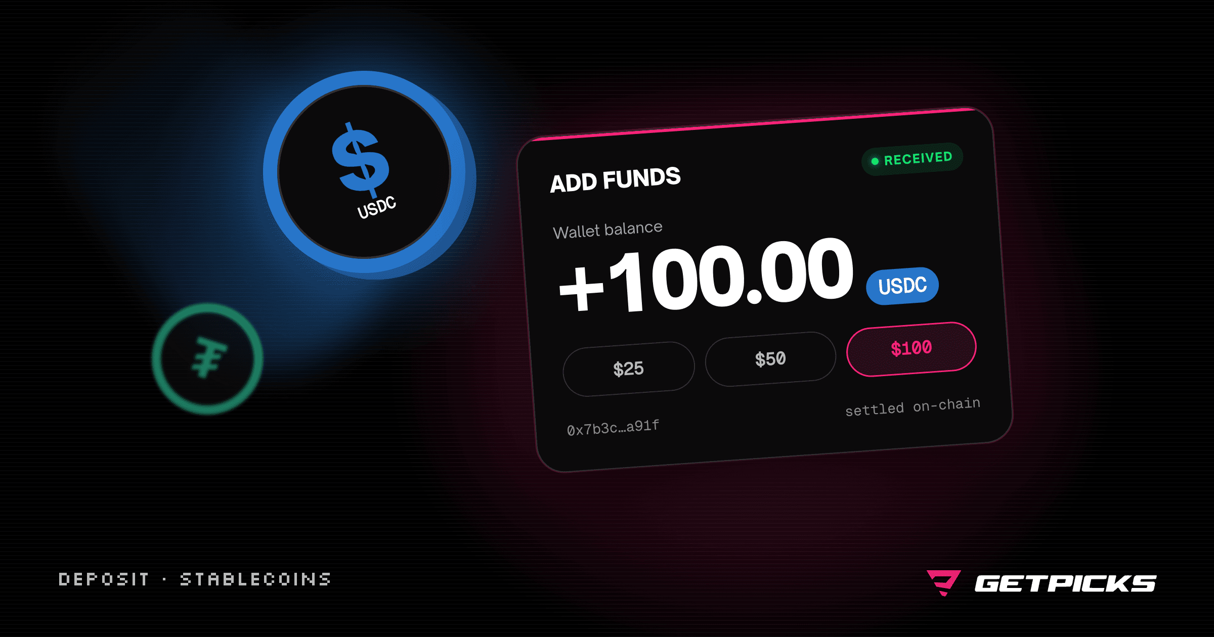 How to Deposit Crypto Into a Pick'em App